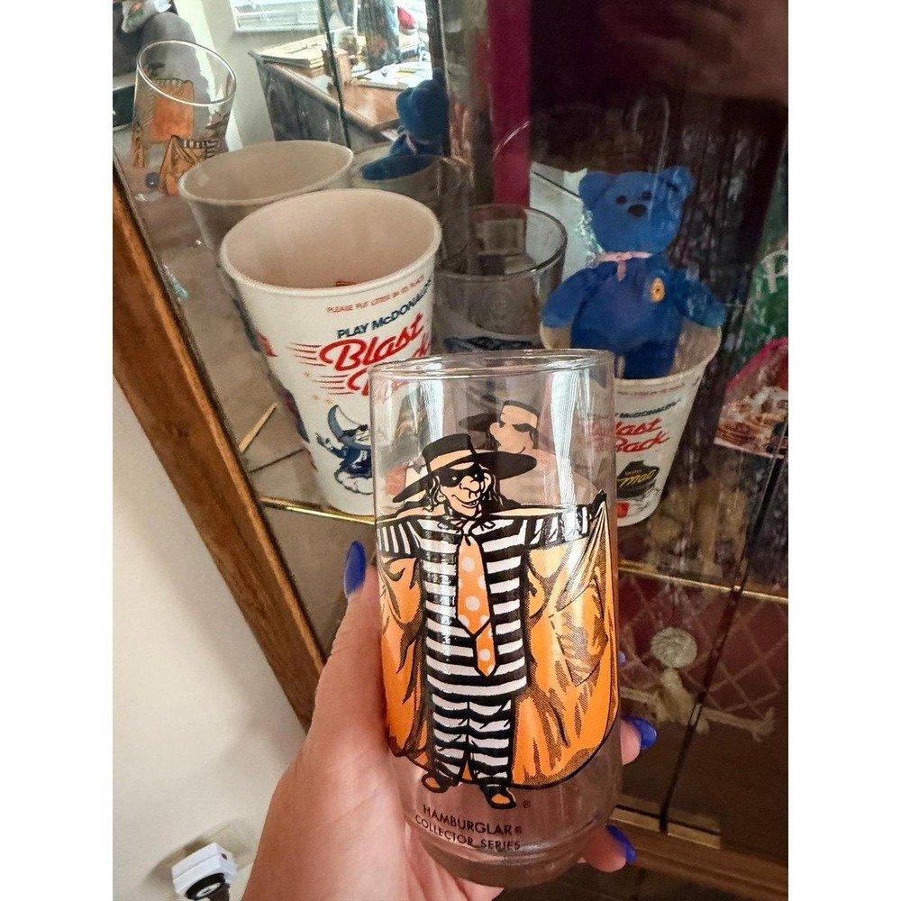 1977 Captain Crook McDonald's glass